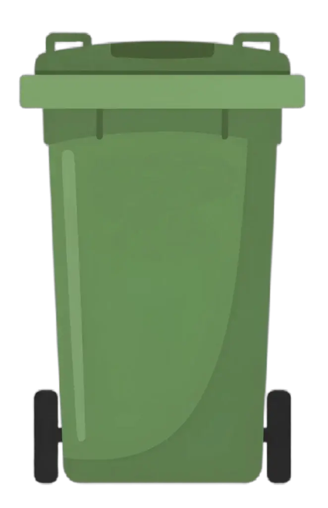 Bac roulant Culino de 120 et 240 litres pour la collecte des biodéchets en complément de l'huile de friture